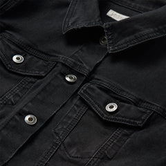 Stetson Black Denim Jacket - Flyclothing LLC