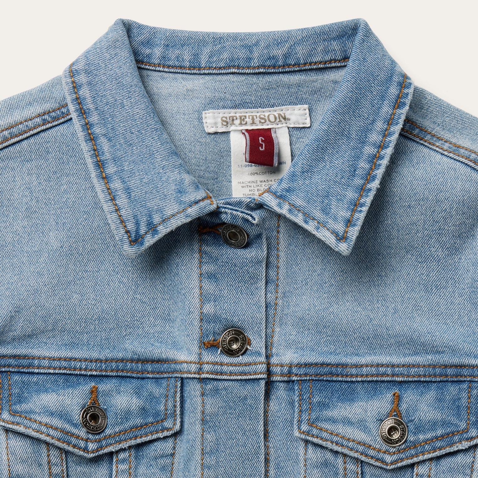 Stetson Stretch Denim Jacket - Flyclothing LLC