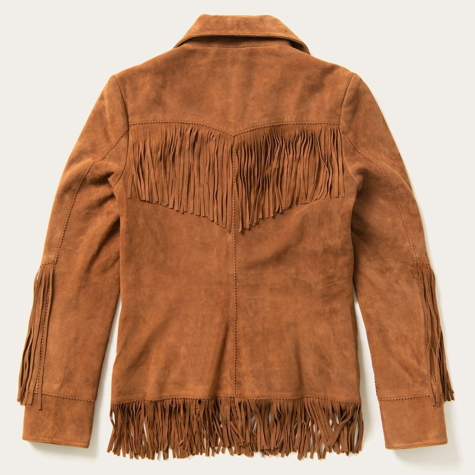 Stetson Lamb Suede Fringed Jacket - Flyclothing LLC