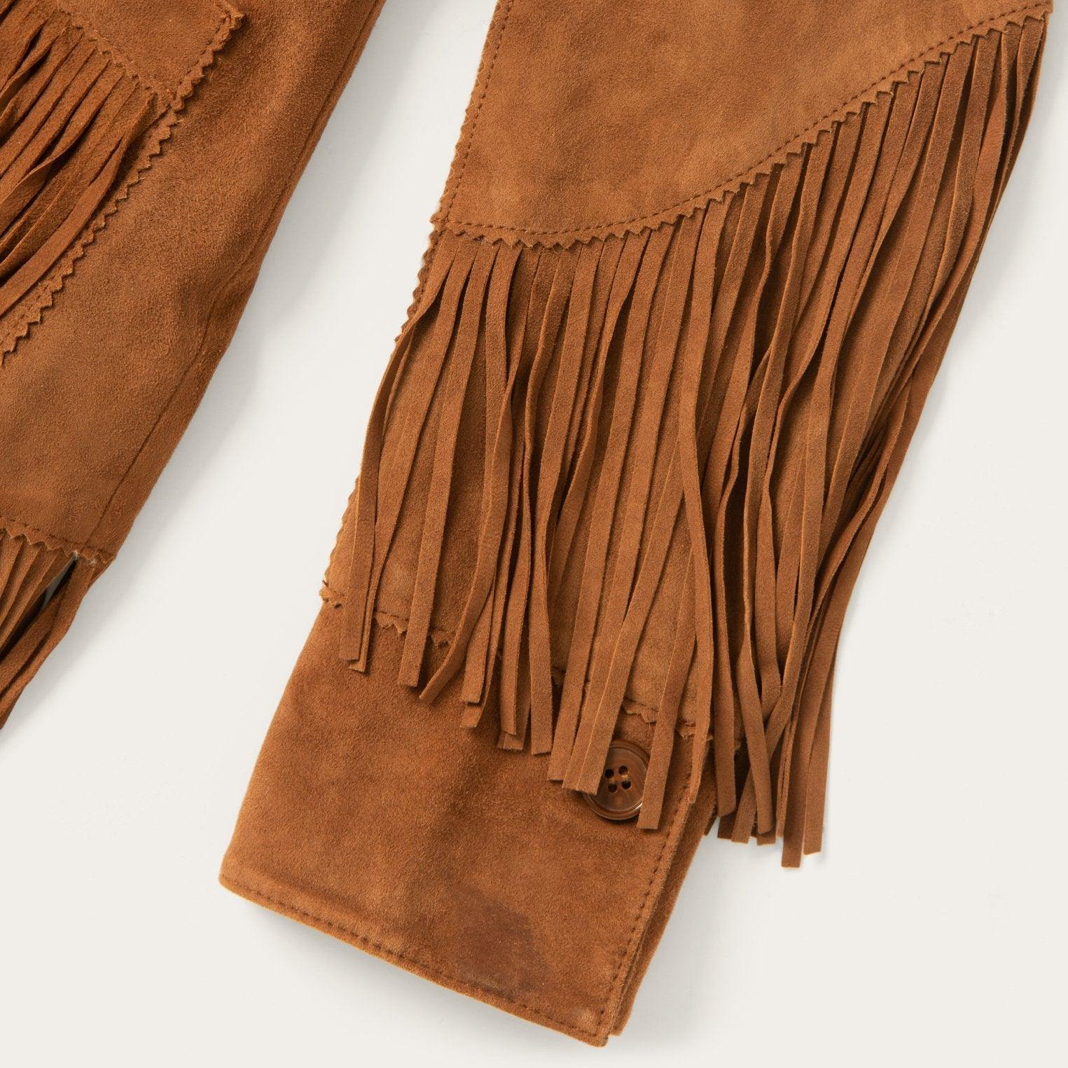 Stetson Lamb Suede Fringed Jacket - Flyclothing LLC