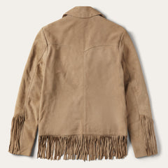 Stetson Tan Fringe Suede Jacket