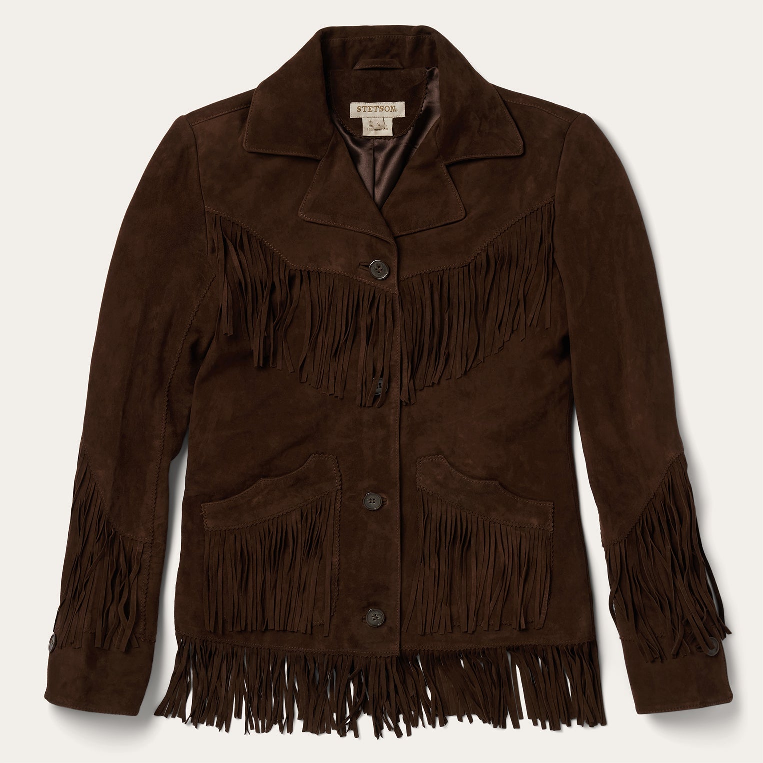 Stetson Fringe Suede Jacket