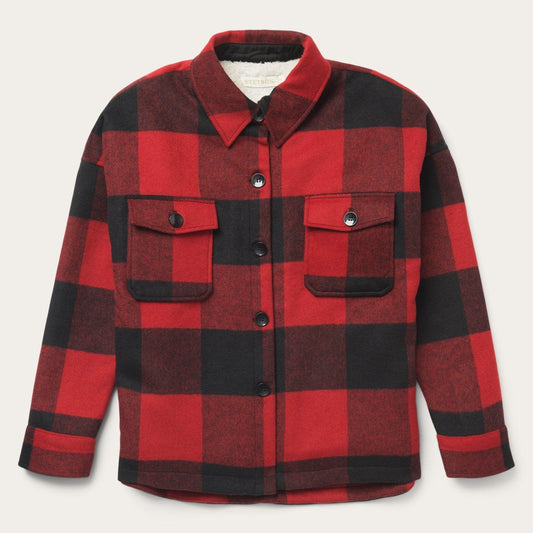 Stetson Buffalo Plaid Shirt Jacket - Flyclothing LLC