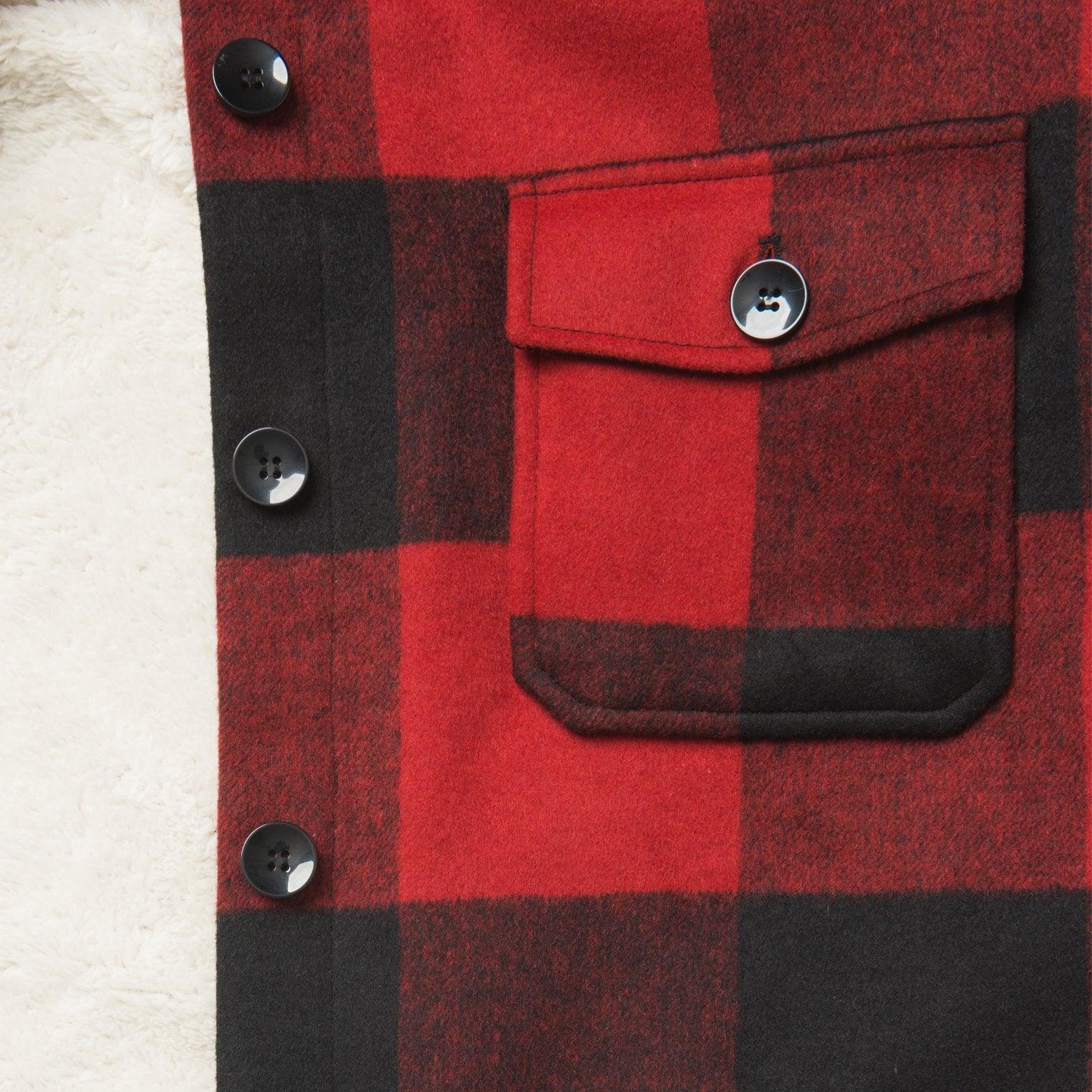 Stetson Buffalo Plaid Shirt Jacket - Flyclothing LLC