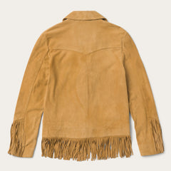 Stetson Tan Fringe Suede Jacket