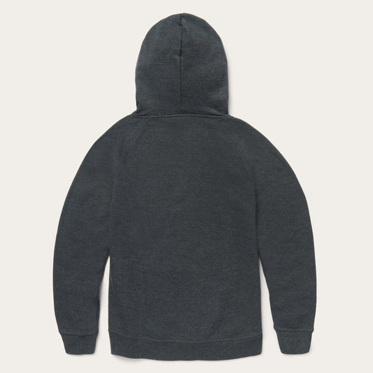 Stetson Charcoal Heather Hooded Sweatshirt - Flyclothing LLC