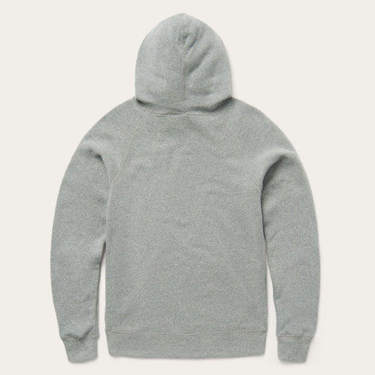 Stetson Gray Heather Hooded Sweatshirt - Flyclothing LLC