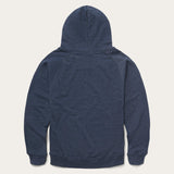 Stetson Navy Heather Fleece Knit Hooded Sweatshirt - Flyclothing LLC