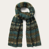 Stetson Olive Aztec Striped Scarf - Flyclothing LLC