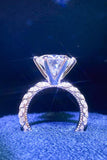 Forever Love Side Stone Moissanite Ring - Flyclothing LLC