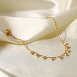 Zircon 18K Gold-Plated Necklace - Flyclothing LLC