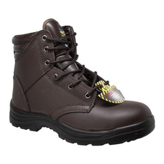 AdTec Men's 6" Steel Toe Work Boot Brown - Flyclothing LLC