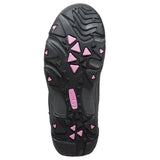 AdTec Women's Composite Toe Work Hiker Grey/Pink - Flyclothing LLC