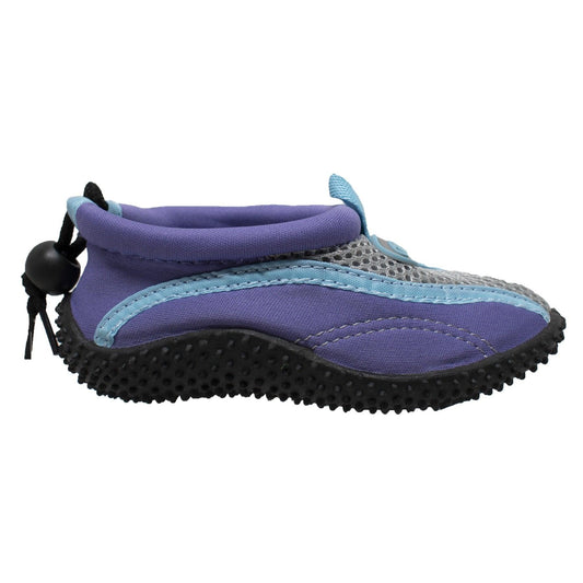 Tecs Toddler's Slip On Water Sock Purple/Grey - Flyclothing LLC