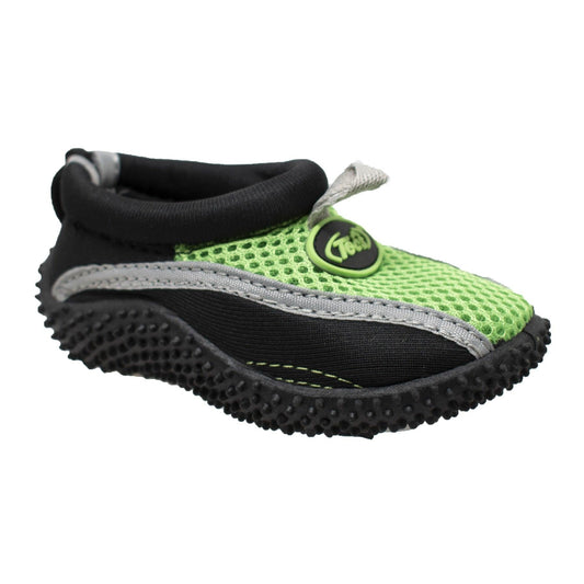 Tecs Toddler's Slip On Water Sock Black/Volt - Flyclothing LLC