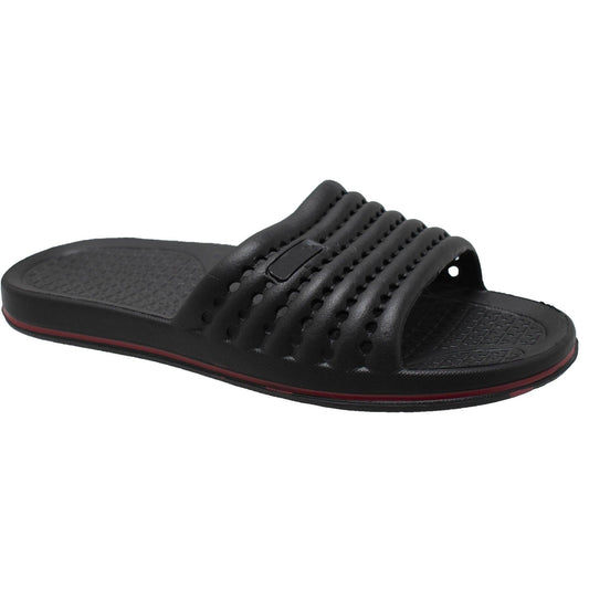 Tecs Men's EVA Comfort Slip On Sandal Black - Flyclothing LLC