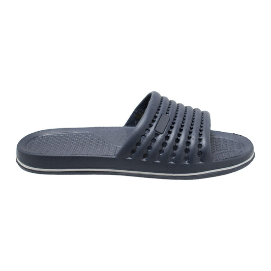 Tecs Men's EVA Comfort Slip On Sandal Navy Blue - Flyclothing LLC