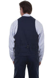 Scully NAVY CANVAS VEST - Flyclothing LLC