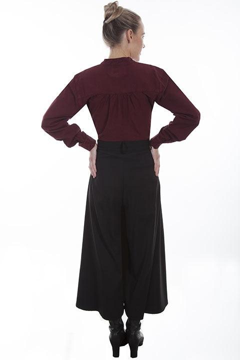 Scully BLACK SUEDED RIDING SKIRT - Flyclothing LLC