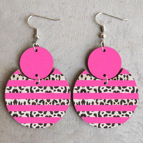 Xylem Leopard Dangle Earrings - Flyclothing LLC