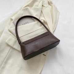 PU Leather Shoulder Bag - Trendsi