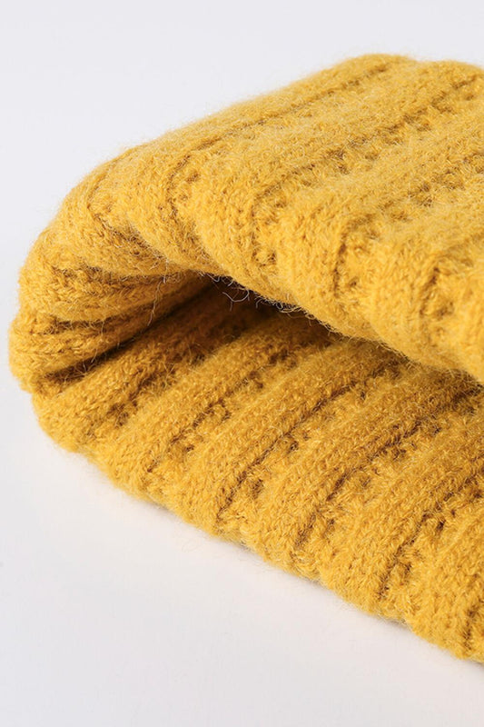 Wide Rib Beanie - Flyclothing LLC