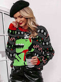 Christmas Round Neck Sweater - Flyclothing LLC