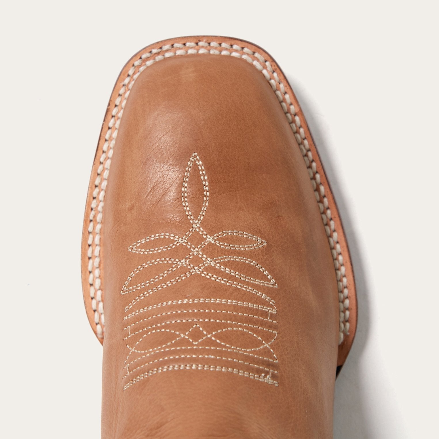 Stetson Casper Tan & Blue Matte Cowboy Boot