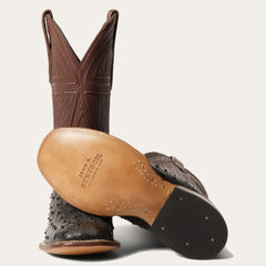 Stetson Dillon Ostrich Boots - Flyclothing LLC