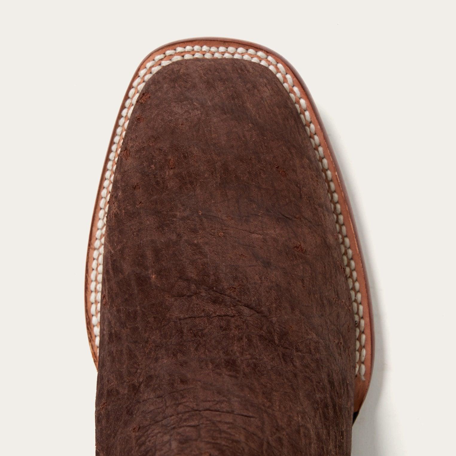 Stetson Butte Brown Hippopotamus Cowboy Boot - Flyclothing LLC