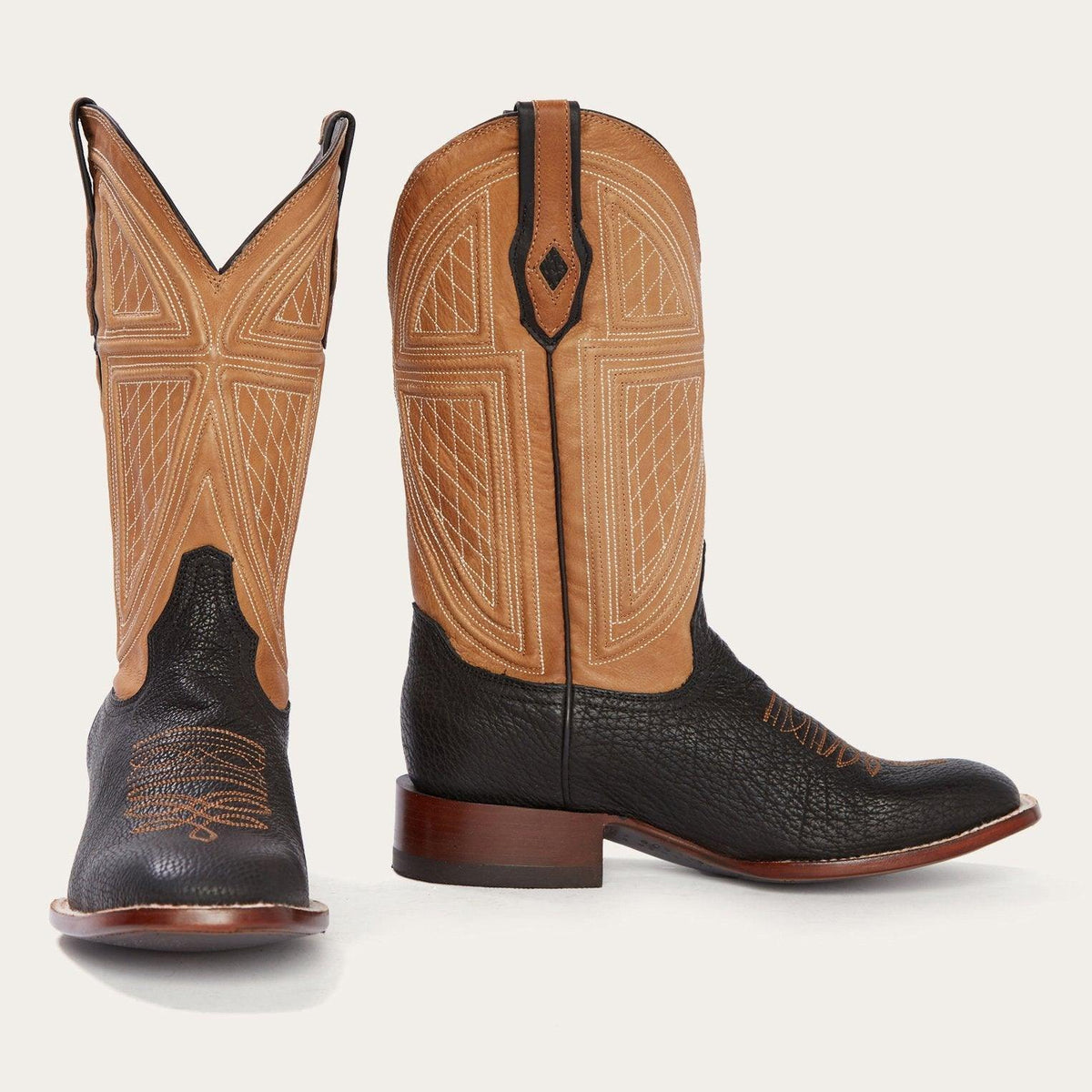 Stetson Billings Black Shark Cowboy Boot - Flyclothing LLC