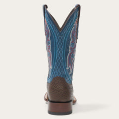 Stetson Harve Brown Shark Vamp Blue Matte 13"Shaft - Flyclothing LLC