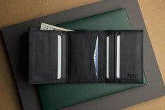 Kiko Leather Trifold Wallet - Flyclothing LLC