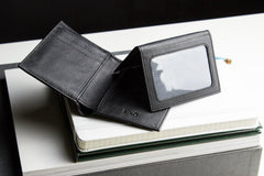 Kiko Leather Slimfold Passcase Wallet - Flyclothing LLC