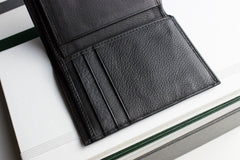 Kiko Leather Slimfold Passcase Wallet - Flyclothing LLC