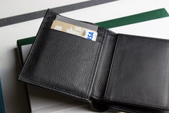 Kiko Leather Slimfold Passcase Wallet - Flyclothing LLC