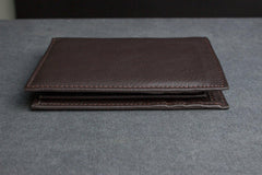 Kiko Leather Slimfold Passcase Wallet - Flyclothing LLC