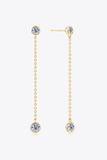 Moissanite Chain Earrings - Flyclothing LLC