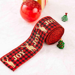 Christmas Polyester Ribbon - Trendsi