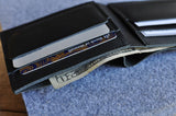 Kiko-leather-Sleek Bifold Wallet - Flyclothing LLC