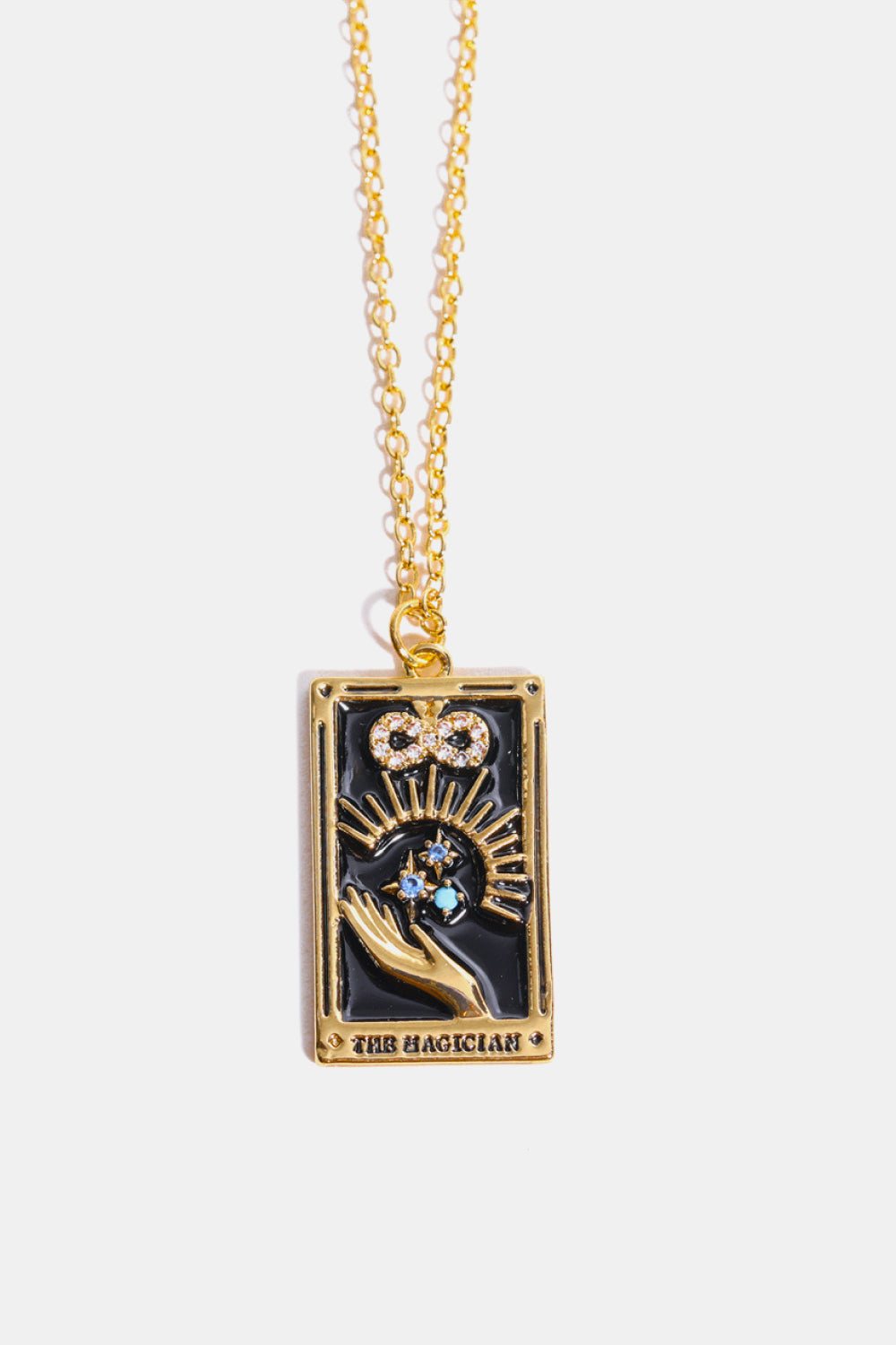 Tarot Card Pendant Stainless Steel Necklace - Flyclothing LLC