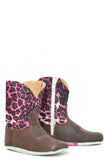 Tin Haul INFANT GIRLS PURRRFECT GLITTER WITH CHEETAH ROAR SOLE - Flyclothing LLC