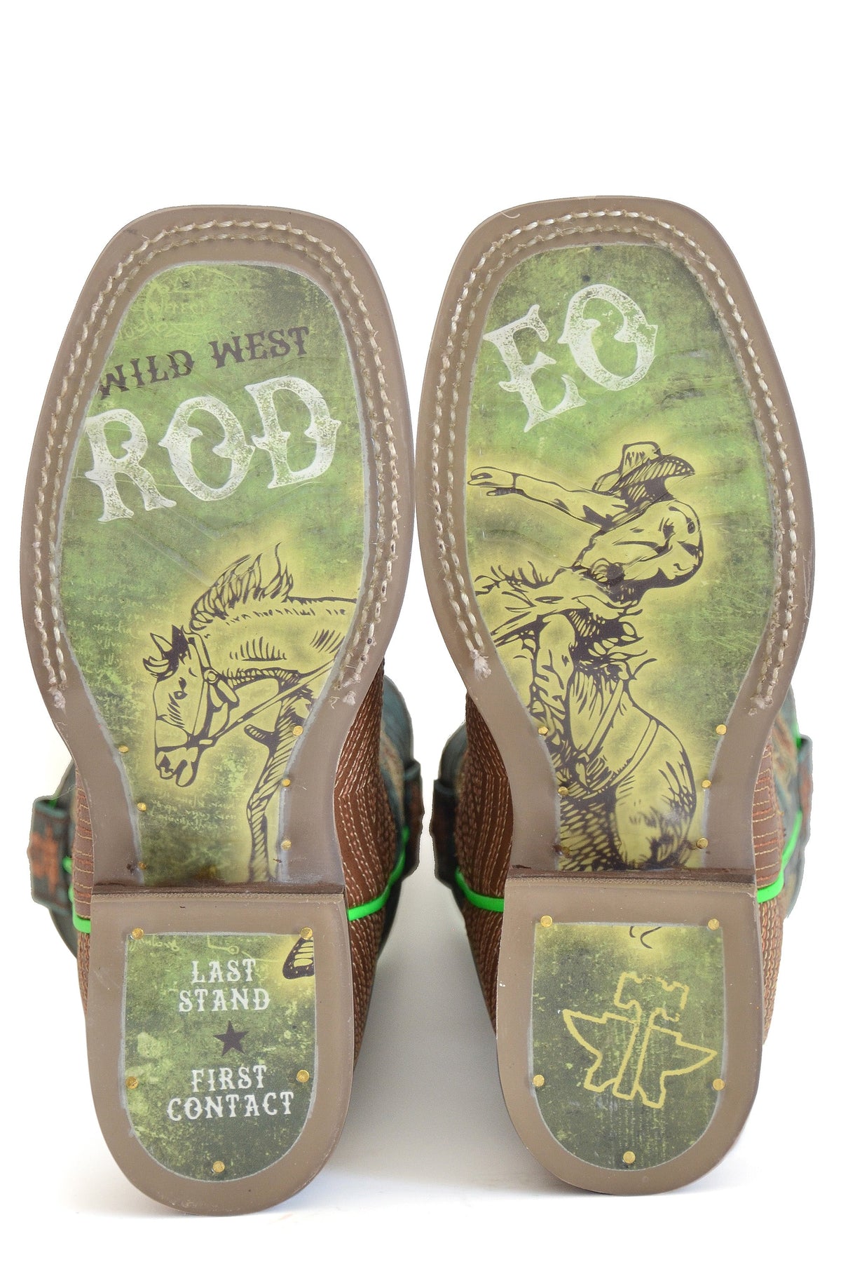 Tin Haul LITTLE BOYS ROWDY WITH VINTAGE RODEO SOLE - Flyclothing LLC