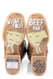 Tin Haul MENS DON'T FENCE ME IN WITH BUTCHER SHOP SOLE - Flyclothing LLC