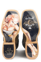 Tin Haul Mens What's Your Angle With Pin Up Girl Sole - Flyclothing LLC