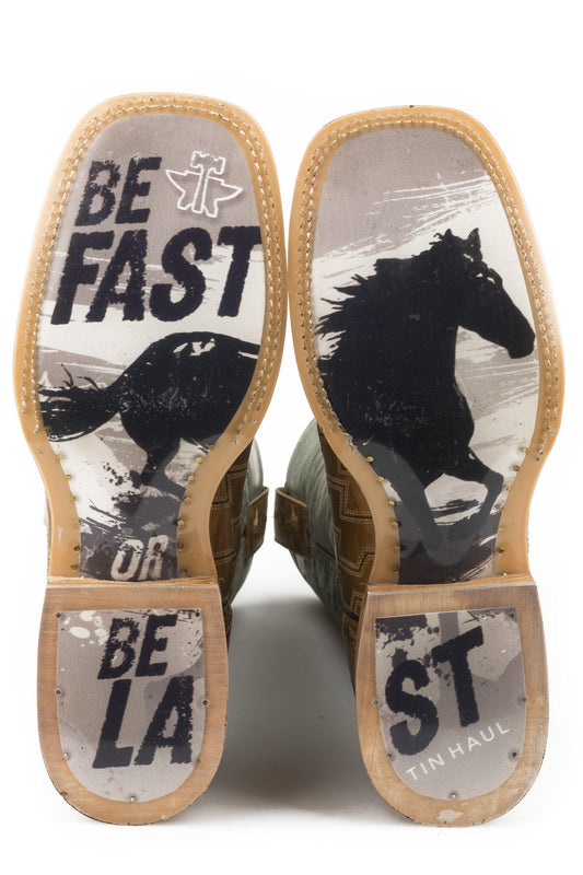 Tin Haul Mens Horse Power With Ride Fast Sole - Flyclothing LLC