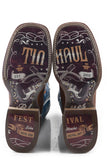 Tin Haul MENS RODEO LIKE A ROCK STAR WITH COUNTRY FESTIVAL SOLE - Flyclothing LLC