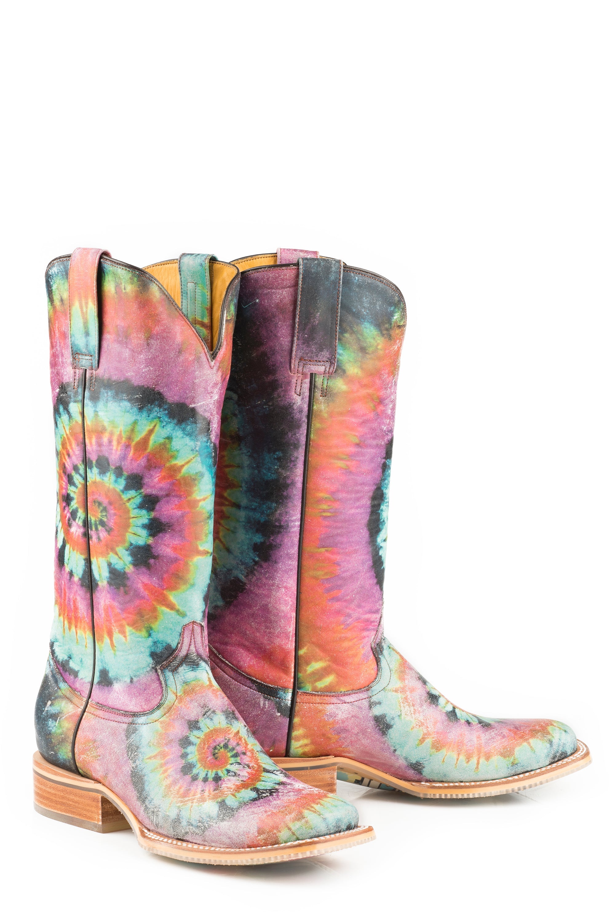 Tin Haul WOMENS GROOVY WITH TIE DYE CAMPER SOLE - Flyclothing LLC