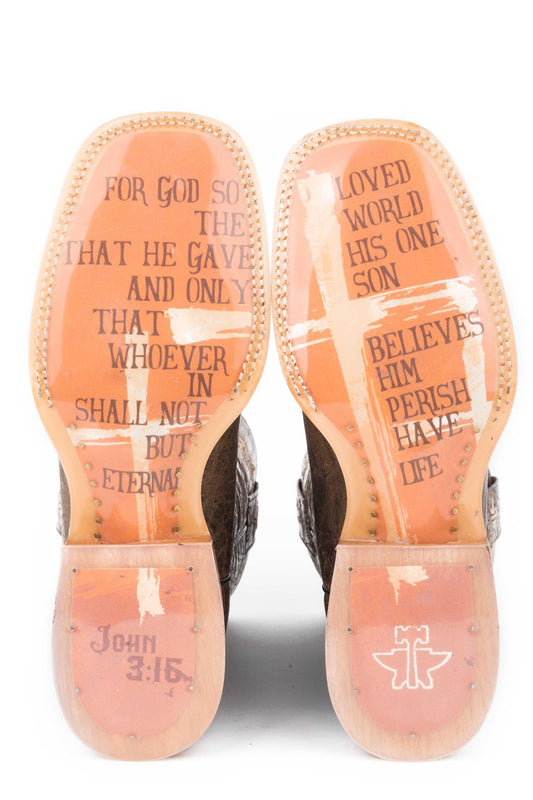 Tin Haul Womens My Savior With Bible Verse Sole - Flyclothing LLC