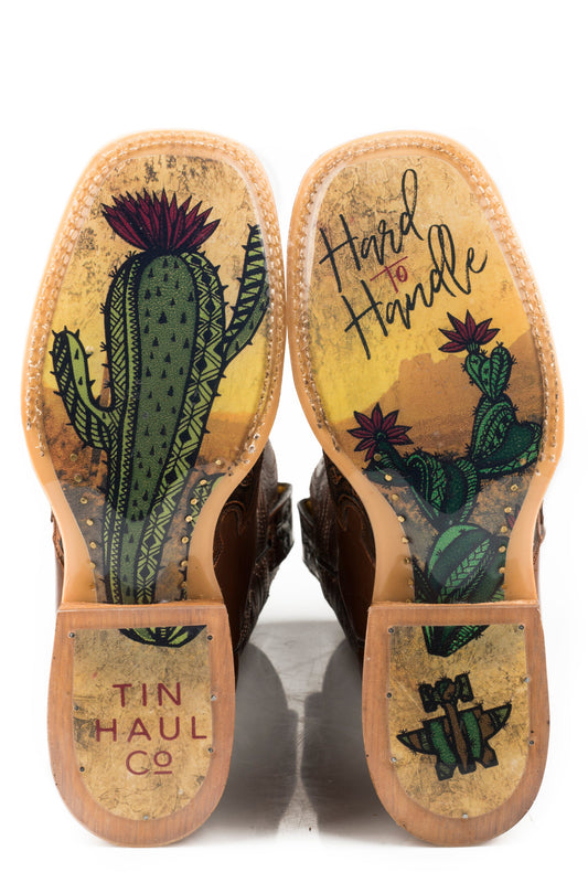 Tin Haul WOMENS CACTOOLED WITH HARD TO HANDLE SOLE - Flyclothing LLC